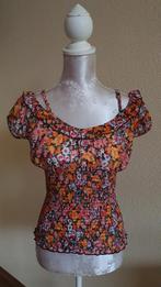 Jane Norman Top Bloemenprint - Small / UK10, Kleding | Dames, Tops, Overige kleuren, Jane Norman, Ophalen of Verzenden, Zo goed als nieuw