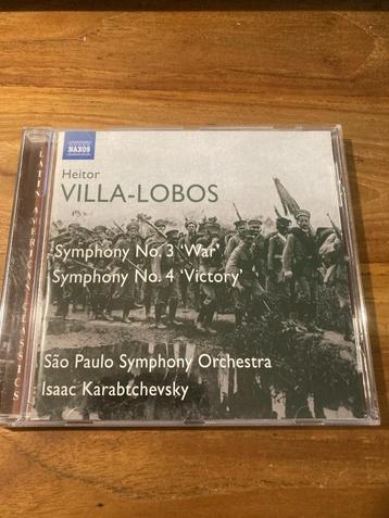 Heitor Villa-Lobos - Symphony No. 3 War / Symphony No. 4 Vic beschikbaar voor biedingen