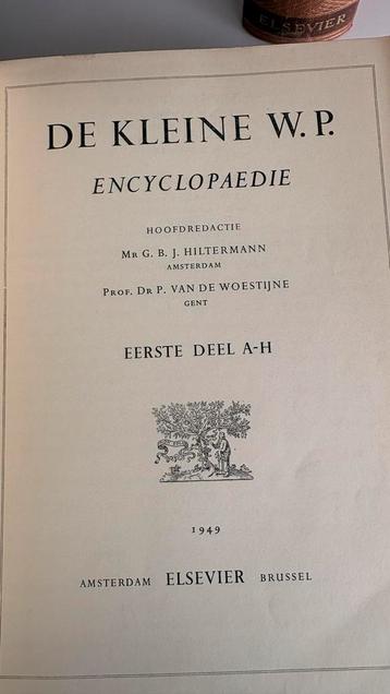 De Kleine W.P. Encyclopaedie (1949) - Complete Set beschikbaar voor biedingen