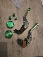 Kawasaki Z1000 Rem/Koppelingshendel Set 2014-2022 Groen, Motoren, Ophalen of Verzenden, Gebruikt