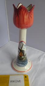 HOLLANDSE KANDELAAR TULP MODEL * Gesigneerd *, Overige materialen, Verzenden, Nieuw, Kandelaar