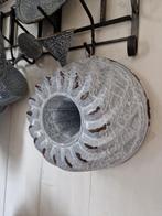 Grote grijsgewolkte tulbandvorm, Ophalen of Verzenden