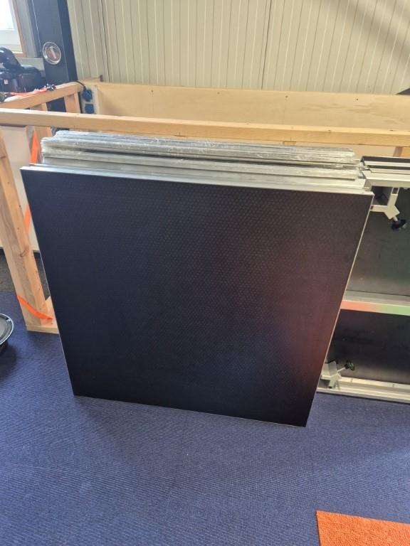 6 podiumdelen 1x1 meter (totaal 6m2) nieuw incl toebehoren, Muziek en Instrumenten, Licht en Laser, Nieuw, Overige typen, Ophalen