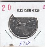 S22-QEE-0320 Canada 25 Cents UNC 2004 KM493 P, Postzegels en Munten, Munten | Amerika, Verzenden, Noord-Amerika