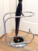 Asymetrische paraplubak chroom, Art Deco jaren 30, Huis en Inrichting, Ophalen, Gebruikt, Metaal
