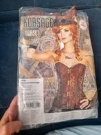 Haloween Steampunk Korset Bruin Maat L  Nieuw in Verpakking, Kleding | Dames, Ophalen, Carnaval, Nieuw, Kleding