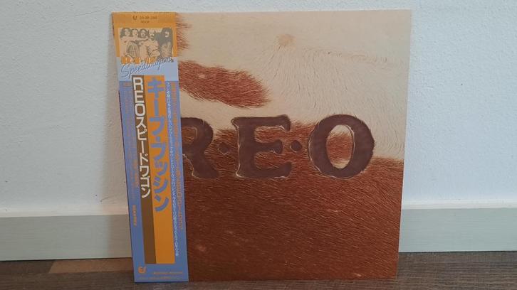 REO Speedwagon - R.E.O. LP / Vinyl Plaat, Japan, Cd's en Dvd's, Vinyl | Rock, Gebruikt, Overige genres, 12 inch, Ophalen of Verzenden