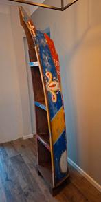 Teakhouten meubelset van oude vissersboten, Ophalen, Gebruikt, Oude vissersboten, Minder dan 4 stoelen