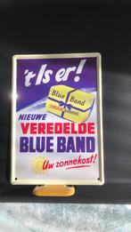 Veredelde Blue band ( nostalgische reclameborden), Verzamelen, Merken en Reclamevoorwerpen, Verzenden, Zo goed als nieuw, Reclamebord