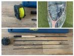 Complete Airflo #5 set als nieuw, Watersport en Boten, Hengelsport | Vliegvissen, Ophalen of Verzenden, Zo goed als nieuw, Complete set