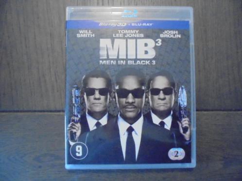 Men in Black 3 in 3D & 2D BR, Will Smth, Tommy Lee Jones, Cd's en Dvd's, Blu-ray, Zo goed als nieuw, Avontuur, 3D, Ophalen of Verzenden