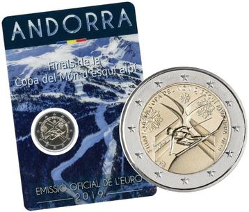 Andorra 2 Euro 2019 'Alpineskiën' beschikbaar voor biedingen