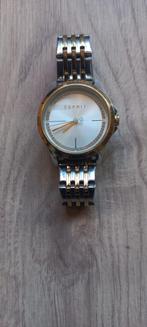 Esprit horloge, Sieraden, Tassen en Uiterlijk, Horloges | Dames, Ophalen of Verzenden, Staal, Esprit