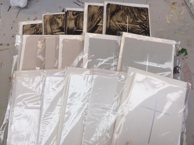 45 condoleance kaarten, Ophalen of Verzenden, Nieuw, Overige thema's, Blanco kaart of Basiskaart