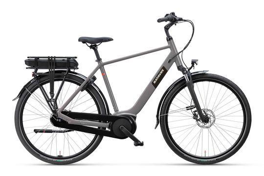 BATAVUS Altura E-Go N7 Heren Grijs Glans 61cm 2024, Fietsen en Brommers, Elektrische fietsen, Nieuw, Batavus, 59 cm of meer