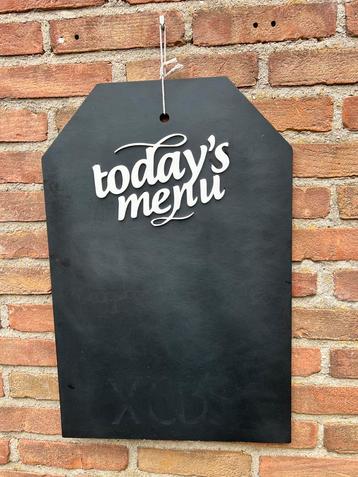 Krijt bord Today’s Menu beschikbaar voor biedingen