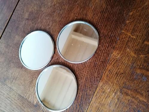 Spiegel Onderzetters - Set van 3, Huis en Inrichting, Woonaccessoires | Onderzetters, Zo goed als nieuw, Glas of Kopje, Ophalen of Verzenden
