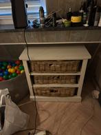 Rieten laden kast, Huis en Inrichting, Kasten | Ladekasten, Ophalen of Verzenden, Gebruikt, 25 tot 50 cm, Minder dan 100 cm