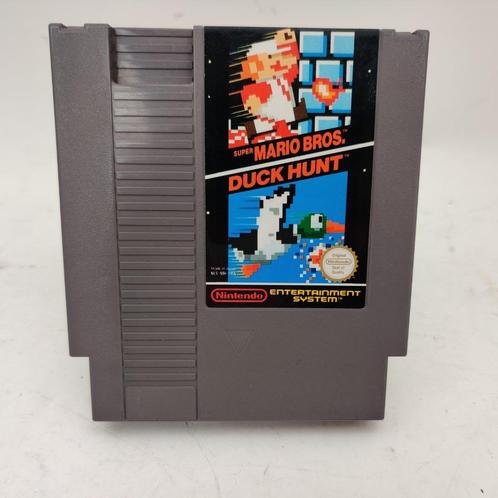 NES Super Mario Bros & Duck Hunt (Losse Cassette) €24.99, Spelcomputers en Games, Games | Nintendo NES, Gebruikt, Racen en Vliegen