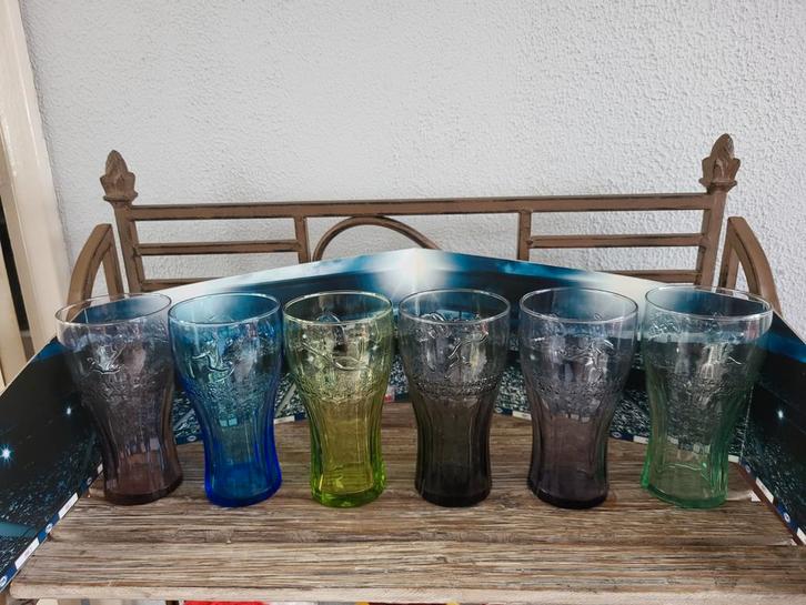 Complete set Coca Cola glazen Fifa Wk voetbal 2010, Verzamelen, Glas en Borrelglaasjes, Zo goed als nieuw, Frisdrankglas, Ophalen