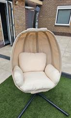 KESSER Luxe hangstoel met frame + zacht zitkussen, Ophalen, Zo goed als nieuw, Binnen