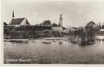 Nieuwkoop Plasgezicht met Kerk, Verzamelen, Ansichtkaarten | Nederland, Verzenden, 1940 tot 1960, Gelopen, Zuid-Holland