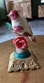 Vogel deco. 18cm, Ophalen of Verzenden, Zo goed als nieuw, Dier
