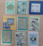 9 zelfgemaakte kaarten., Ophalen of Verzenden, Nieuw, Overige thema's, Knipvel