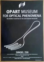 Opart museum poster Amsterdam, Verzamelen, Ophalen of Verzenden, Zo goed als nieuw, Rechthoekig Staand, Overige onderwerpen