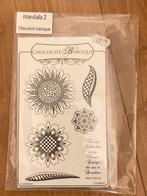 Chocolate baroque mandala 2 stempel set, Ophalen of Verzenden, Zo goed als nieuw, EZ-mounted stempel
