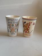 2 bekers Société Ceramique, Antiek en Kunst, Antiek | Keramiek en Aardewerk, Ophalen of Verzenden
