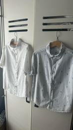 Twee zomer blousjes wit/ lichtblauw maat 122 nieuw, Ophalen of Verzenden, Zo goed als nieuw, Zara kids, Jongen of Meisje