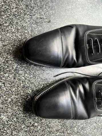 Santoni Heren Schoenen Maat 43 (9) F Zwart beschikbaar voor biedingen