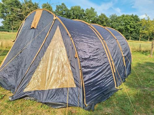 Royale 4 (tot 6) persoons Zwarte Cross tent, Caravans en Kamperen, Tenten, Gebruikt, Ophalen of Verzenden