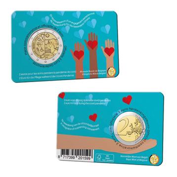 2 Euro Belgie 2022 - Gezondheidszorg - BU Coincard FR/NL beschikbaar voor biedingen
