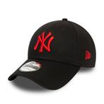 New York Yankees Essential Logo Black 9FORTY Cap, Kleding | Dames, Nieuw, Pet, One size fits all, Ophalen of Verzenden