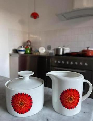 Winterling melk en suiker roomstel vintage Mandala beschikbaar voor biedingen