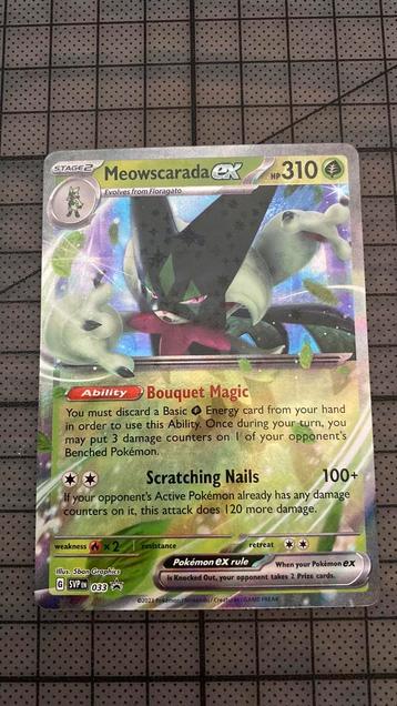 Meowscarada EX - svp033 beschikbaar voor biedingen