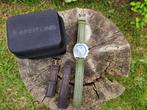 Breitling Chronomat 'Groen' + 12 maanden garantie, Breitling, Staal, Zo goed als nieuw, Polshorloge