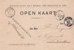 Open Kaart Gemeente Roden, Postzegels en Munten, Brieven en Enveloppen | Nederland, Overige typen, Ophalen of Verzenden