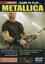Learn to play Metallica Vol 1 (2 DVD Set), Cd's en Dvd's, Dvd's | Muziek en Concerten, Zo goed als nieuw, Verzenden