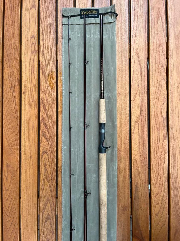 G Loomis Escape Reishengel MH Casting ETR 99-3 MHC-14, Watersport en Boten, Hengelsport | Roofvissen, Zo goed als nieuw, Werphengel