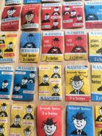 kaveltje van 30 lucifermerken mascotte vloei, Verzamelen, Ophalen of Verzenden, Gebruikt, Luciferdoosjes of -merken