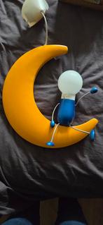Maanlamp - Kinderkamerlamp, Huis en Inrichting, Hout, Kindvriendelijk, Ophalen of Verzenden, Zo goed als nieuw