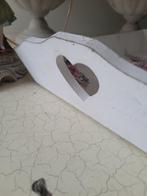 Vol houten dienblad met bloemen/vlinder motief, Huis en Inrichting, Woonaccessoires | Dienbladen, Heikant 21 Kaatsheuvel, Belle Vieille Brocante