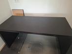 Malm bureau ikea 151x64cm, Huis en Inrichting, Bureaus, Ophalen, Gebruikt