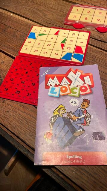 Maxi loco doos + spelling groep 4 deel 2 beschikbaar voor biedingen