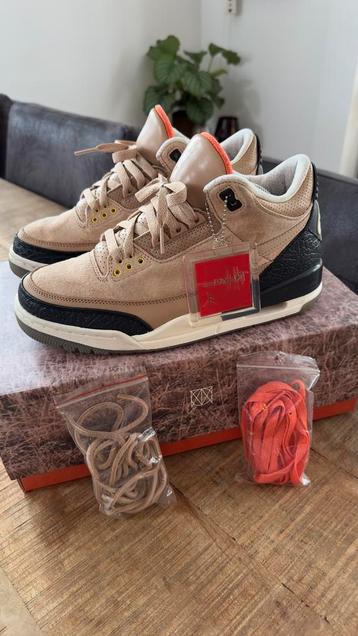 Air Jordan 3 Retro JTH NRG 'Bio Beige' - 41/us8