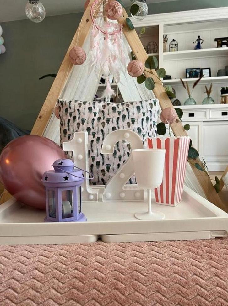 Tipi Slaaptentjes te Huur - per thema, Hobby en Vrije tijd, Feestartikelen | Verhuur, Zo goed als nieuw, Ophalen