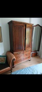 Antieke kleding kast, Ophalen of Verzenden, Gebruikt, Eenpersoons